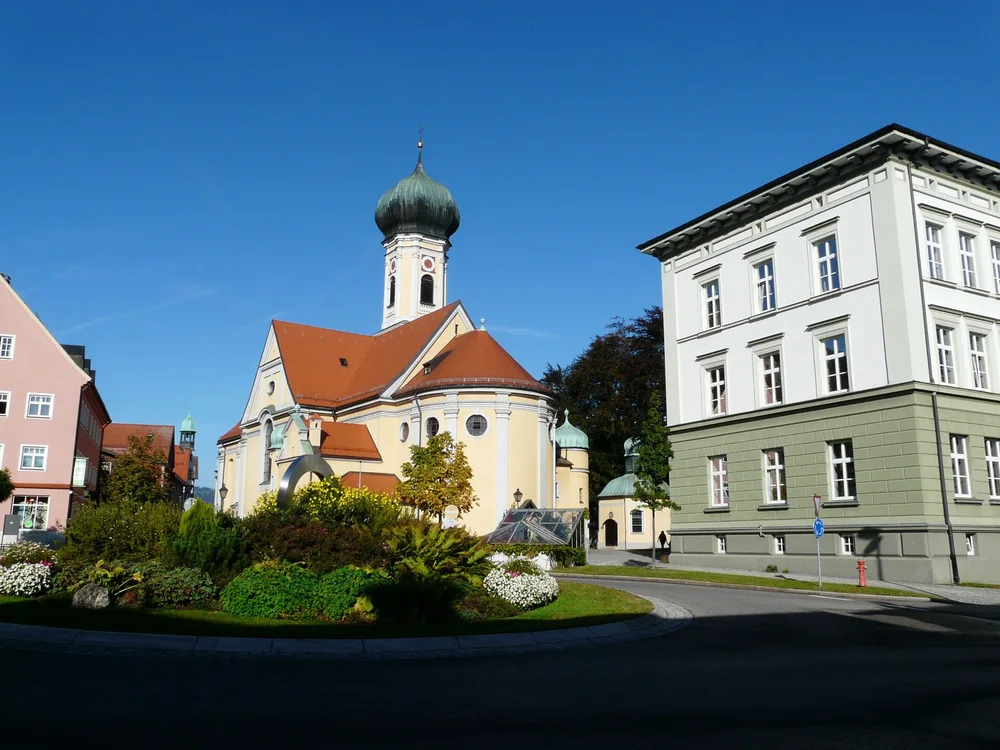 View of Immenstadt im Allgäu