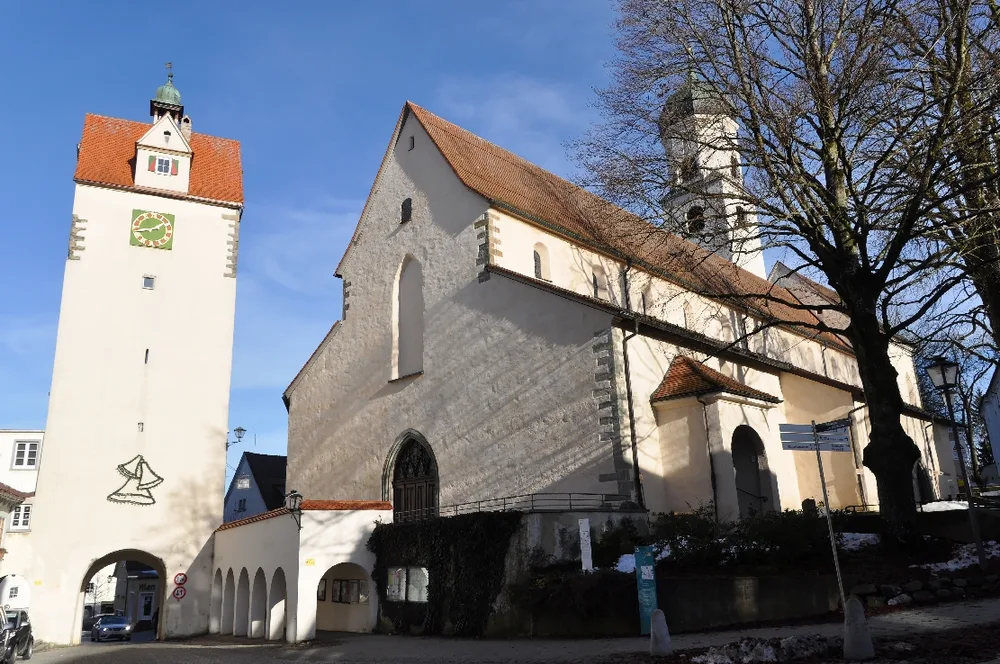 View of Isny im Allgäu