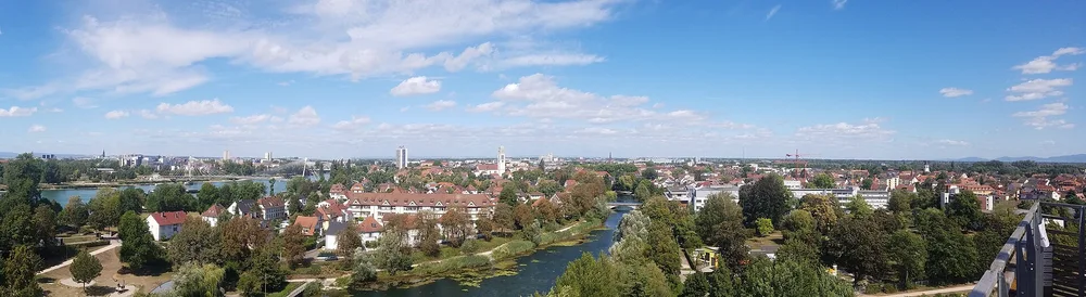 View of Kehl am Rhein