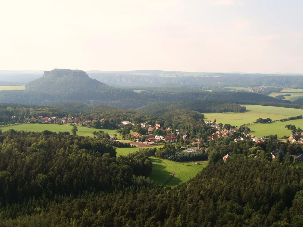 View of Kurort Gohrisch
