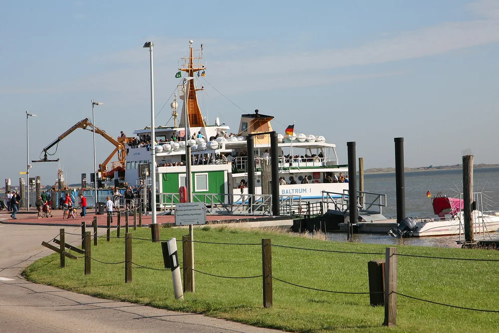 View of Neßmersiel