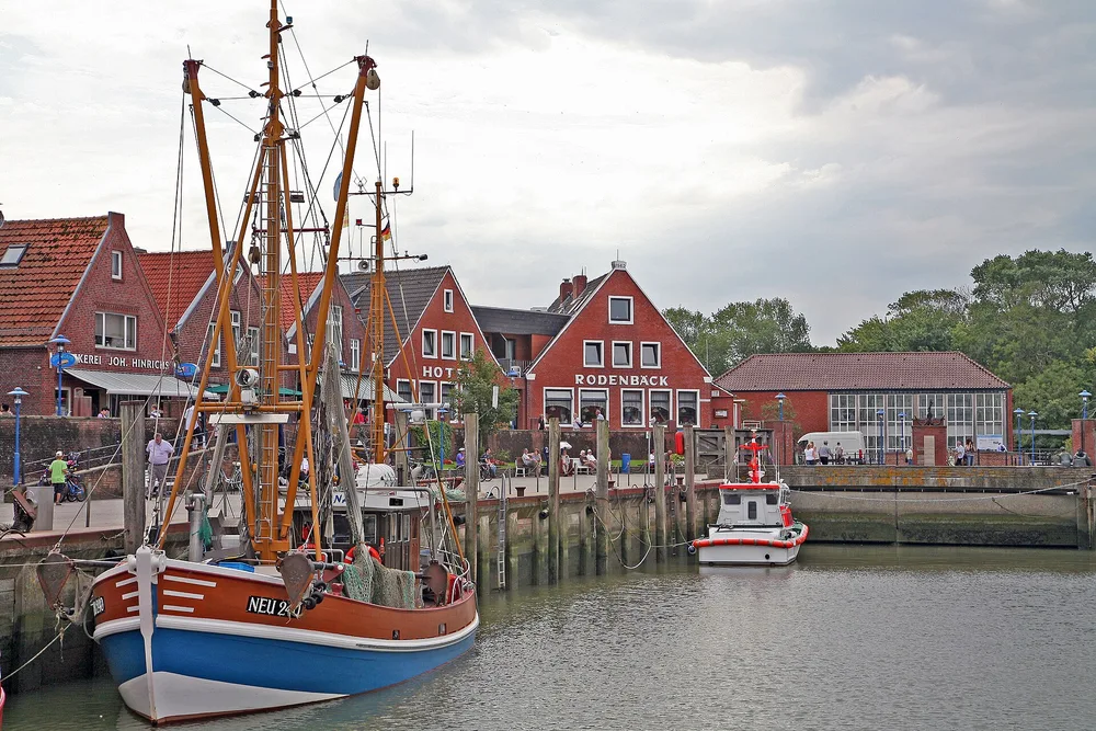 View of Neuharlingersiel