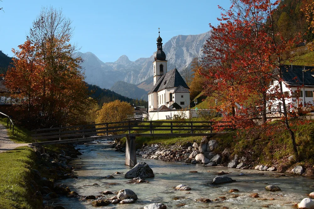 View of Ramsau
