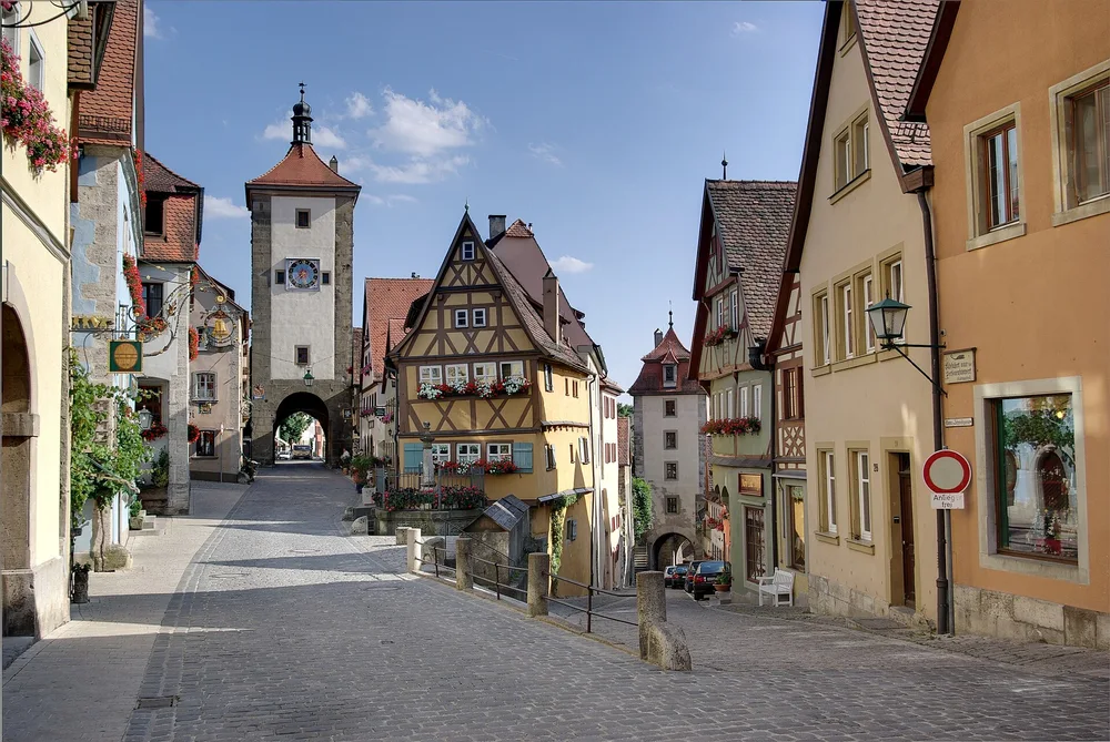 View of Rothenburg ob der Tauber