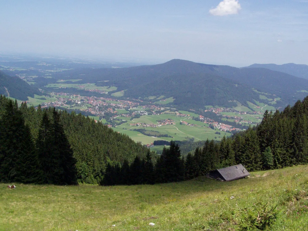 View of Ruhpolding