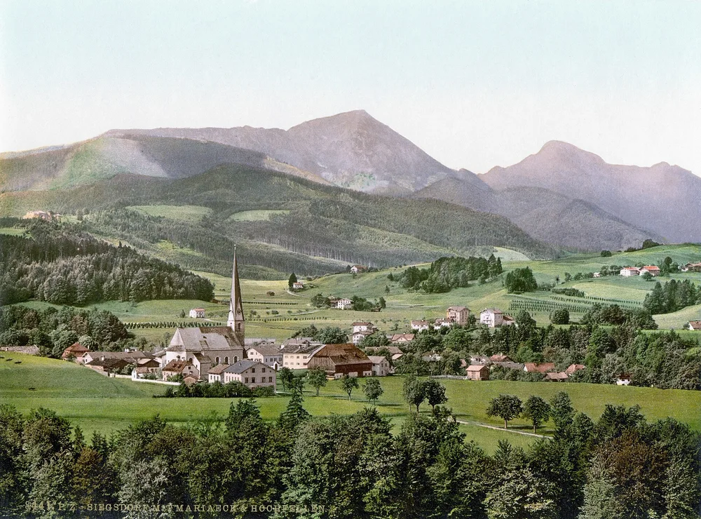 View of Siegsdorf