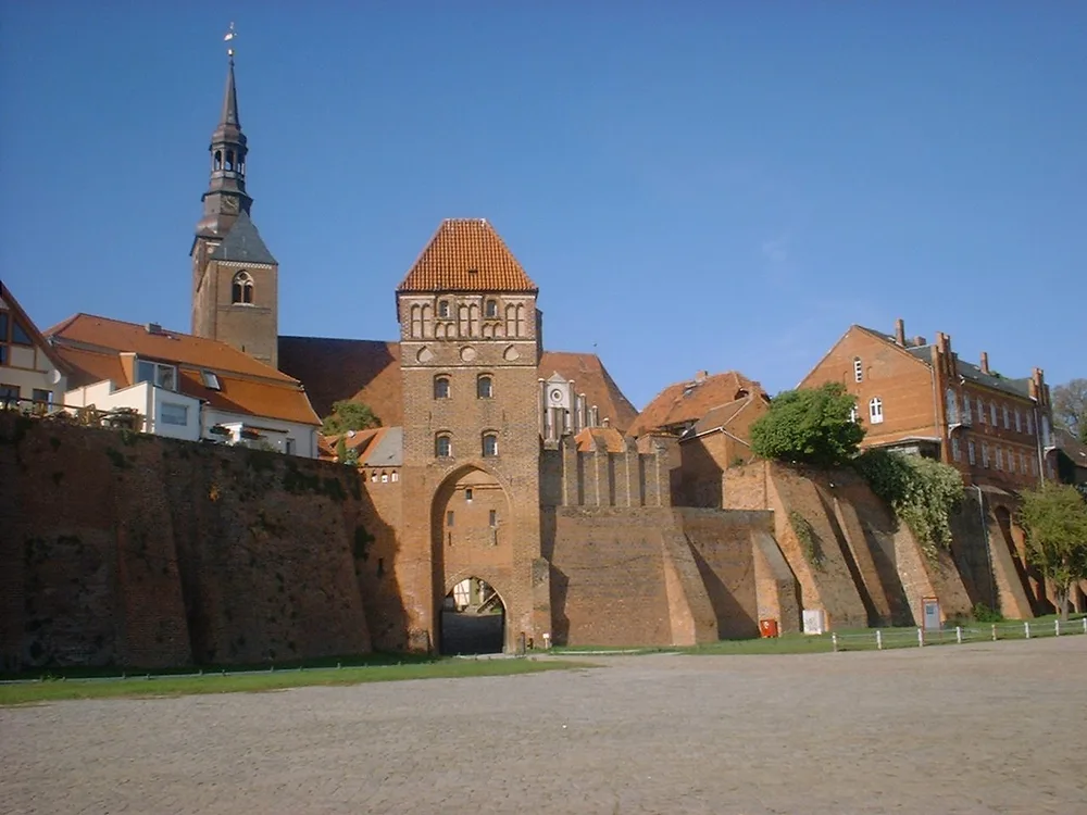 View of Tangermünde