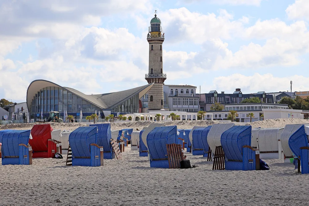 View of Warnemünde