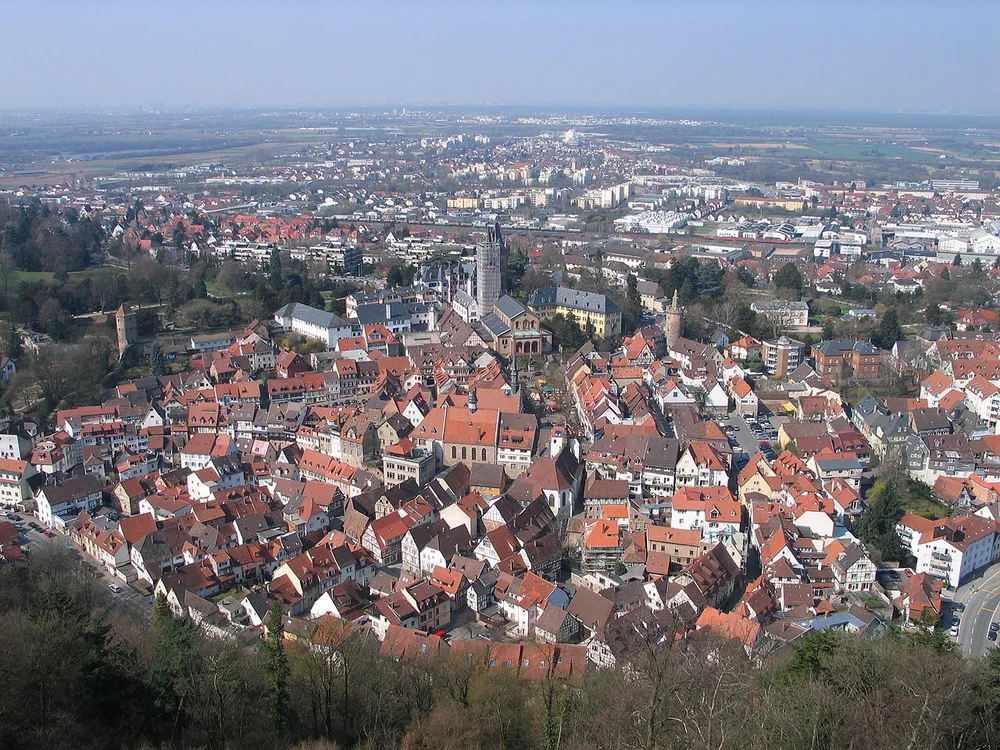 View of Weinheim