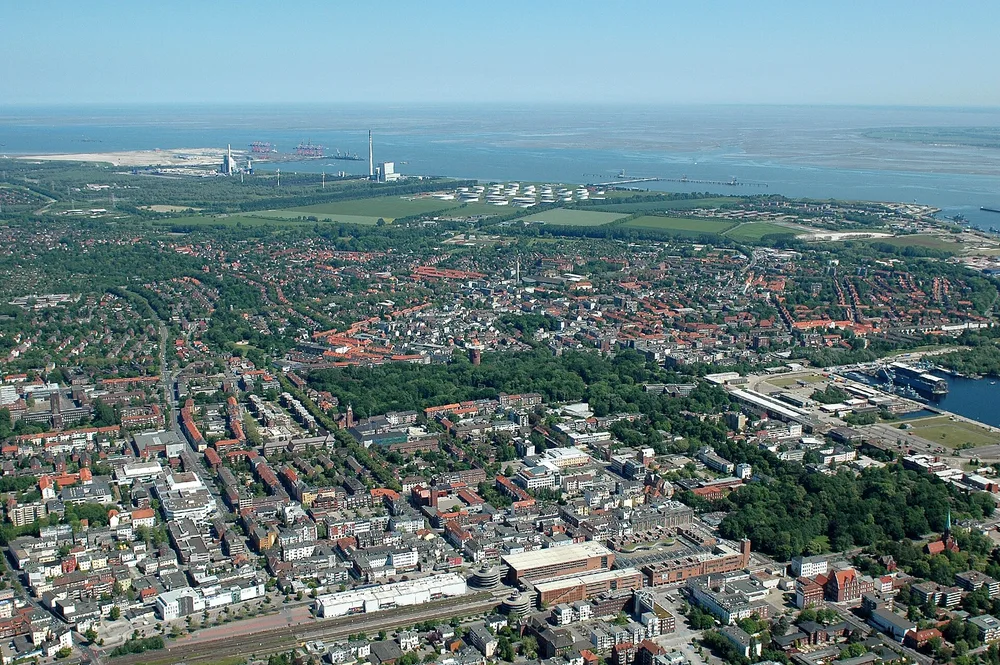 View of Wilhelmshaven