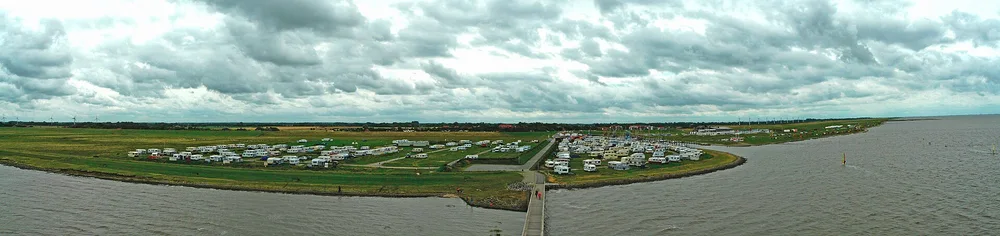 View of Wurster Nordseeküste