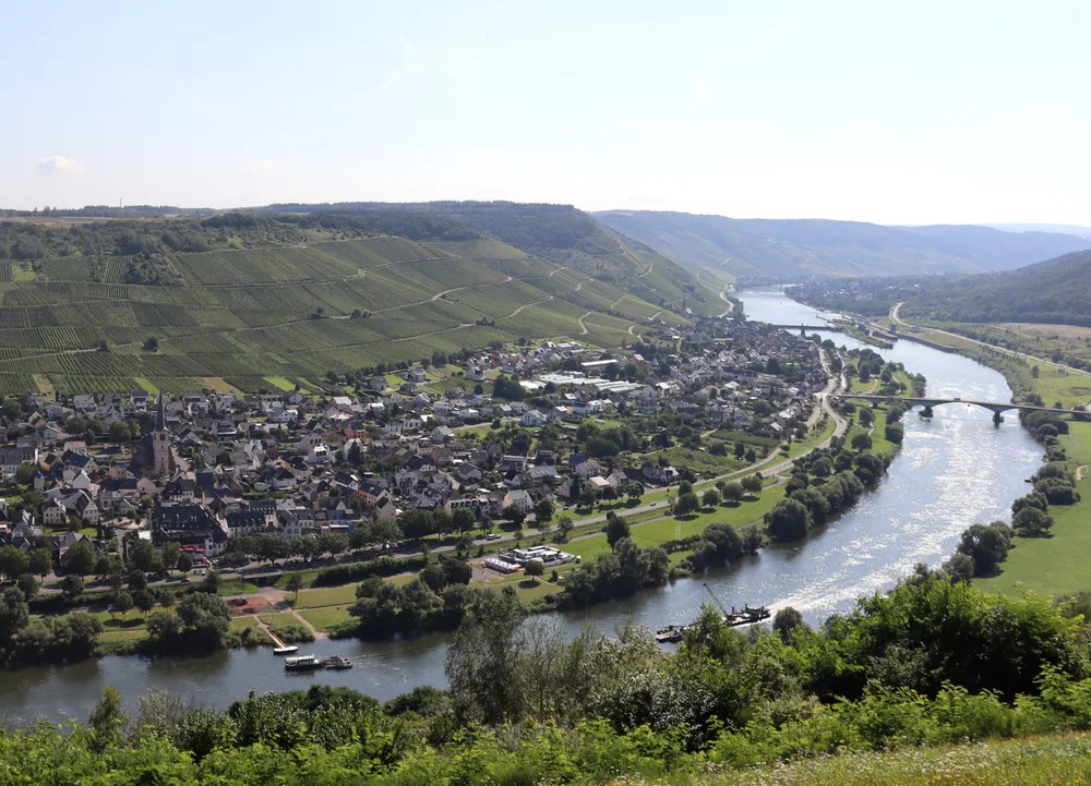 View of Zeltingen-Rachtig