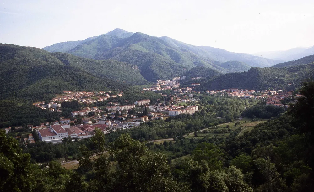 View of Amélie-Les-Bains-Palalda