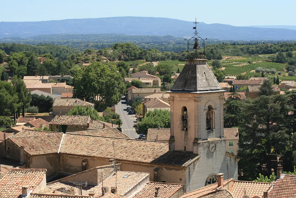 View of Beaumes-De-Venise
