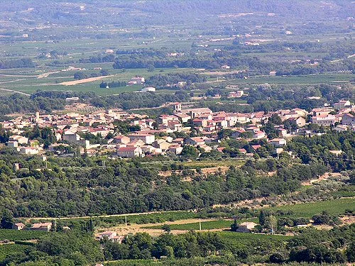 View of Caromb