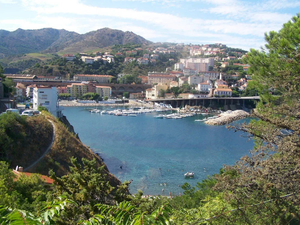 View of Cerbère