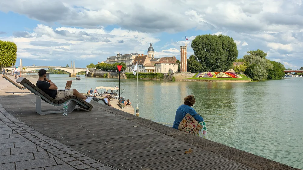 View of Chalon-Sur-Saône