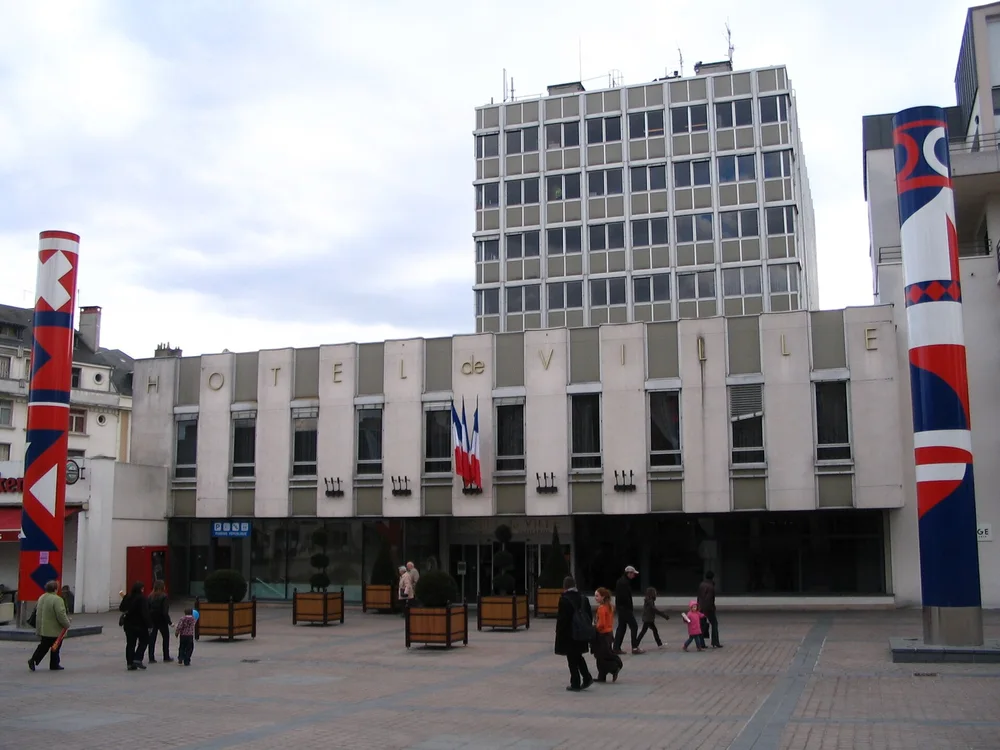 View of Châteauroux