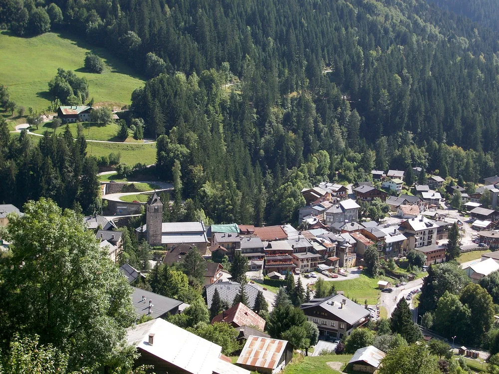 View of Flumet
