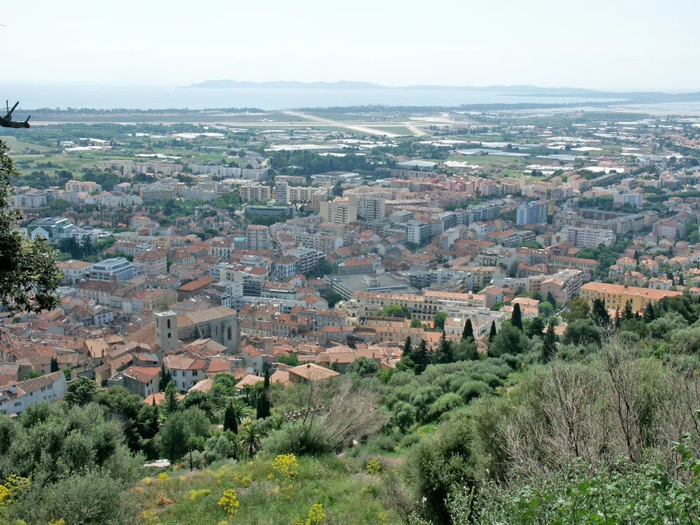 View of Hyères