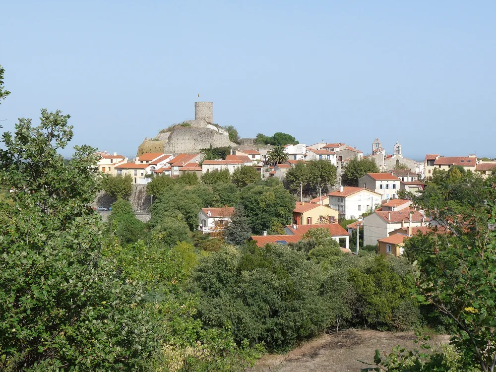 View of Laroque-Des-Albères