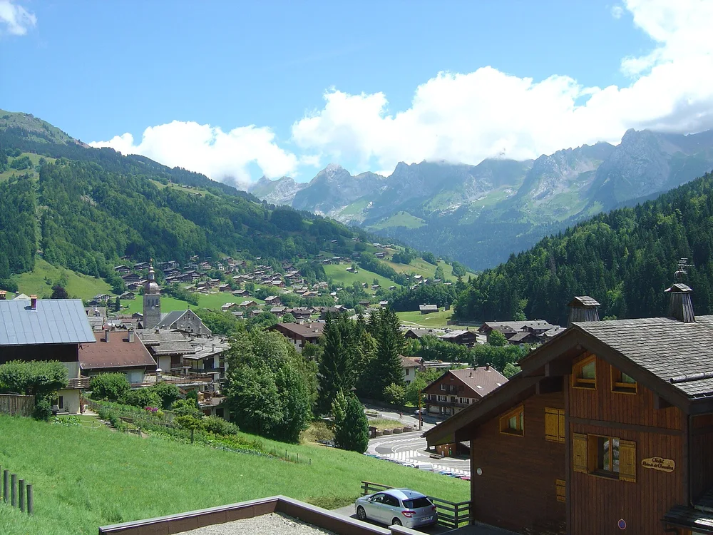 View of Le Grand-Bornand