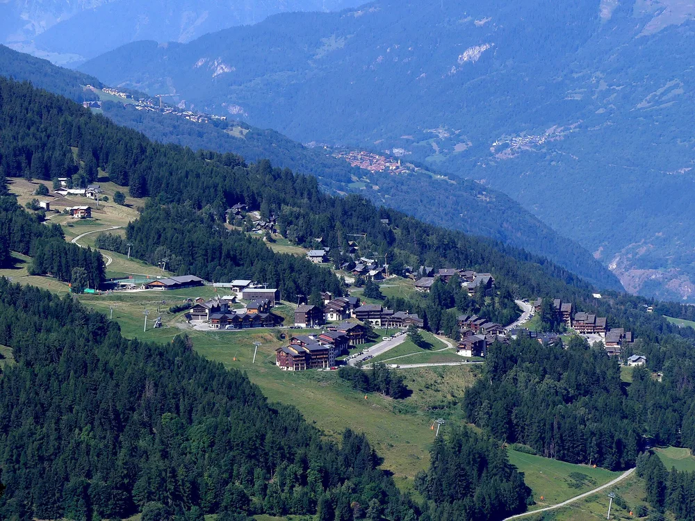 View of Les Coches