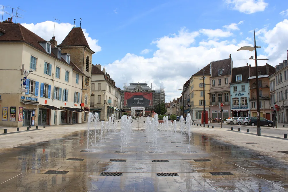 View of Lons-Le-Saunier