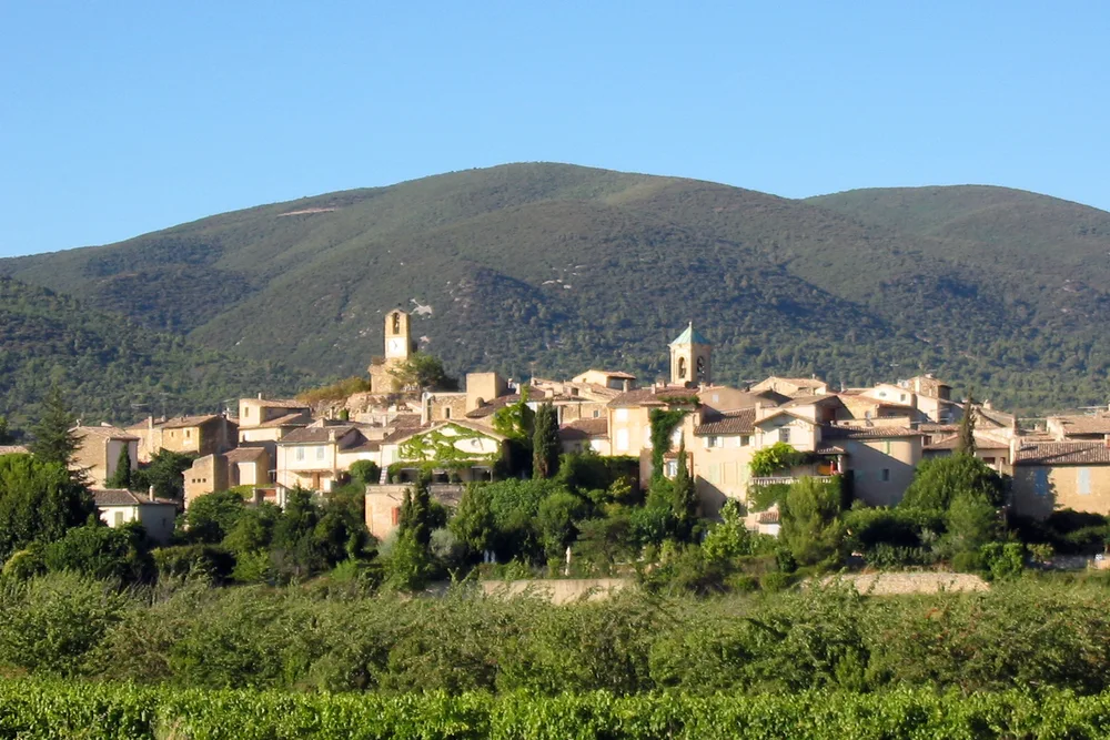 View of Lourmarin