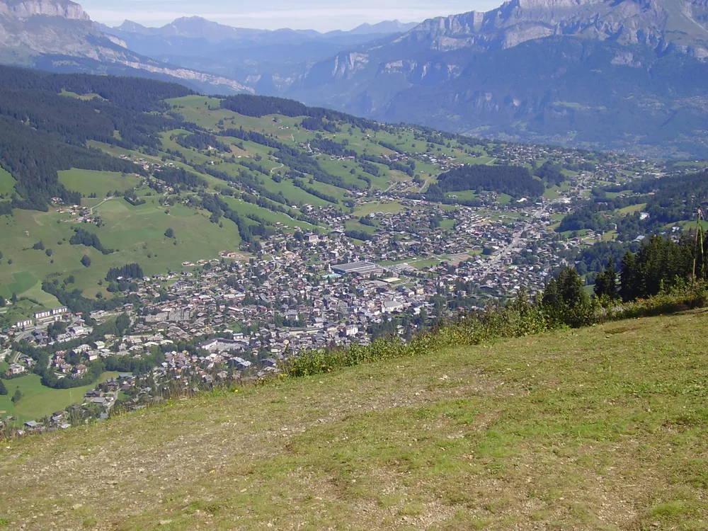 View of Megève