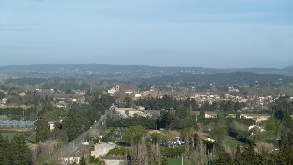 View of Mouriès