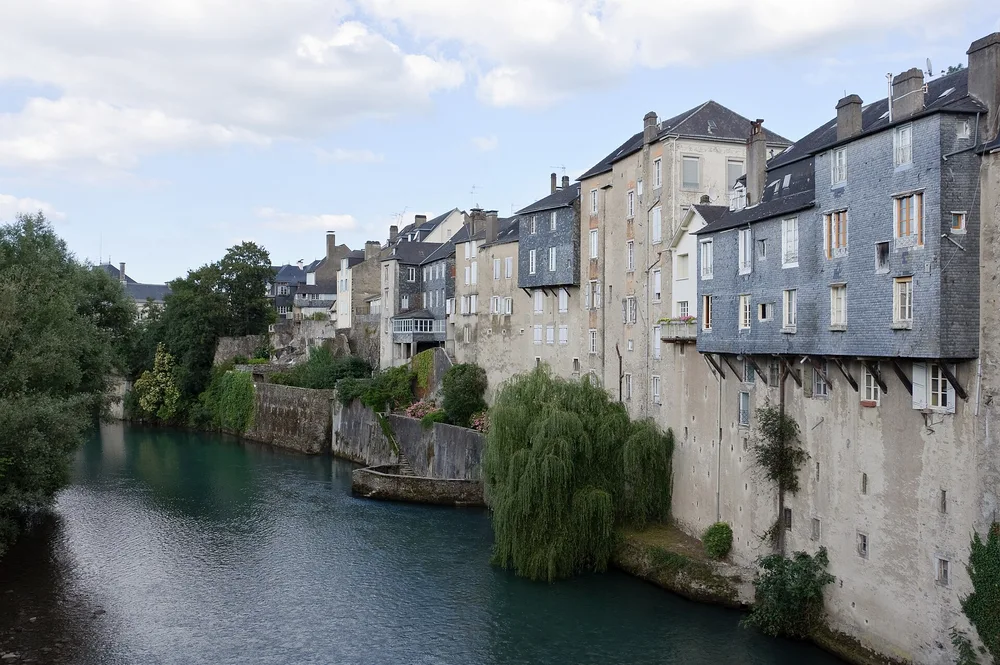 View of Oloron-Sainte-Marie