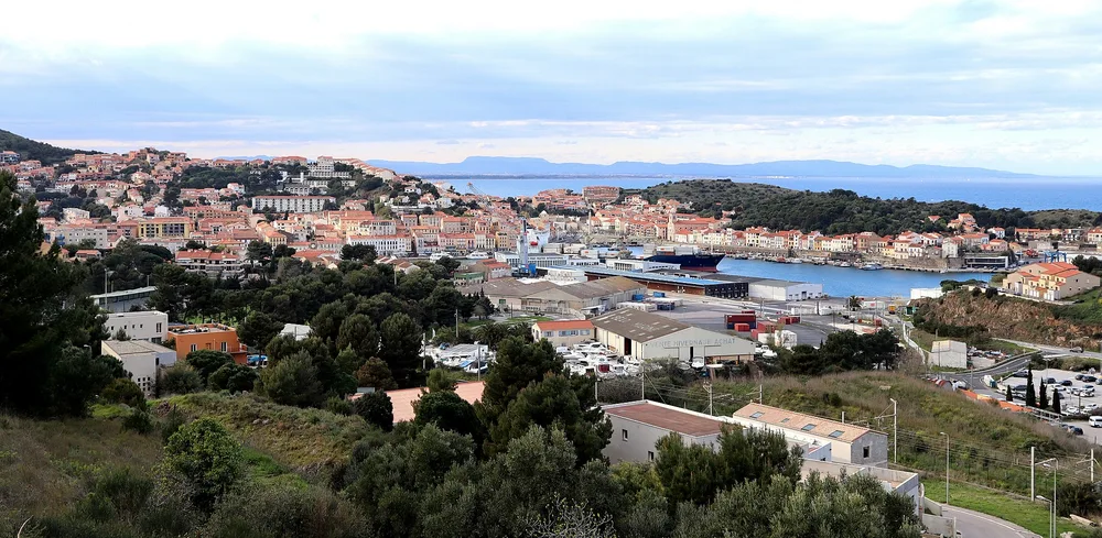 View of Port-Vendres