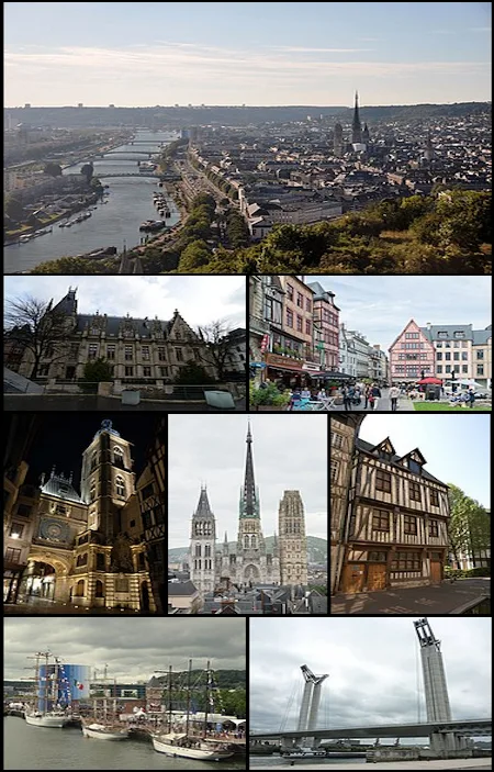 View of Rouen