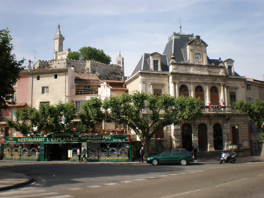 View of Saint-Ambroix