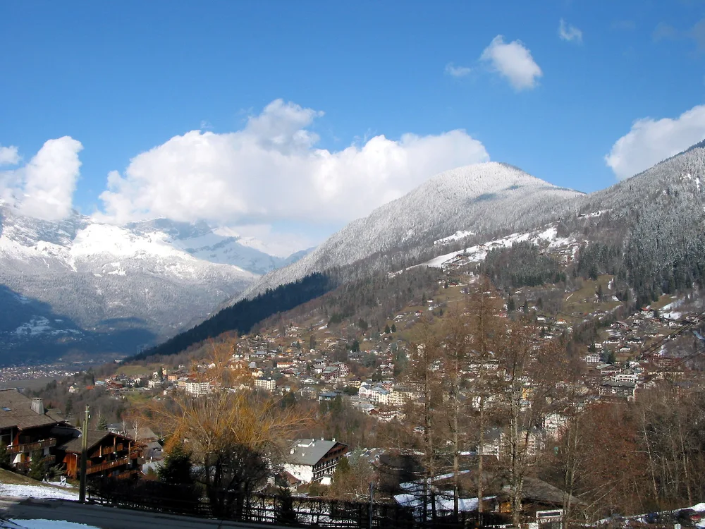 View of Saint-Gervais-Les-Bains
