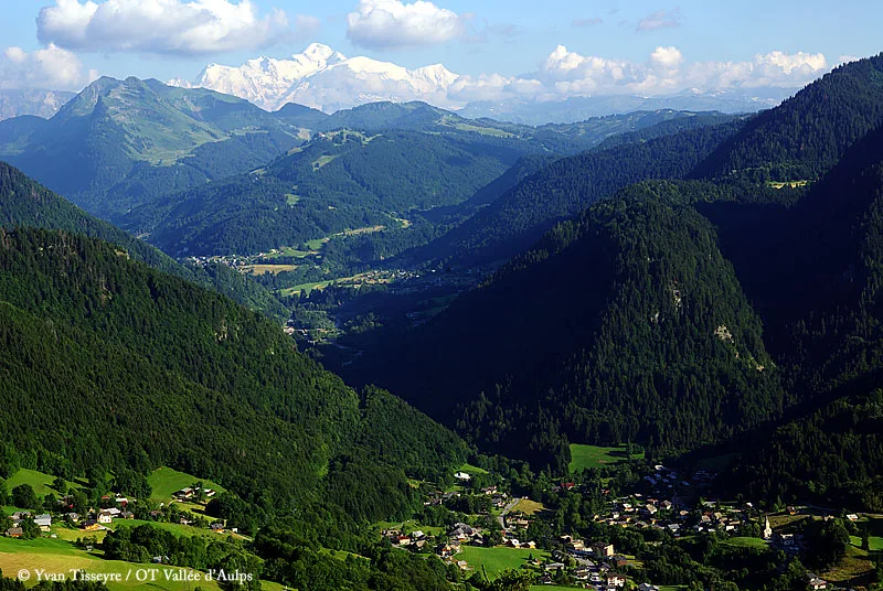 View of Saint-Jean-DʼAulps