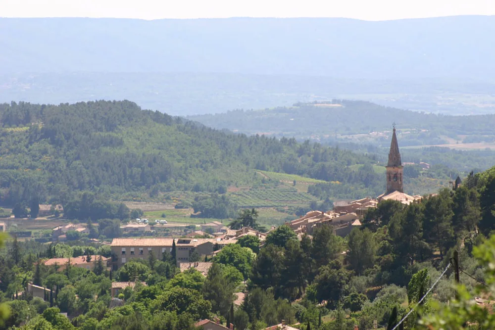 View of Saint-Saturnin-Les-Apt