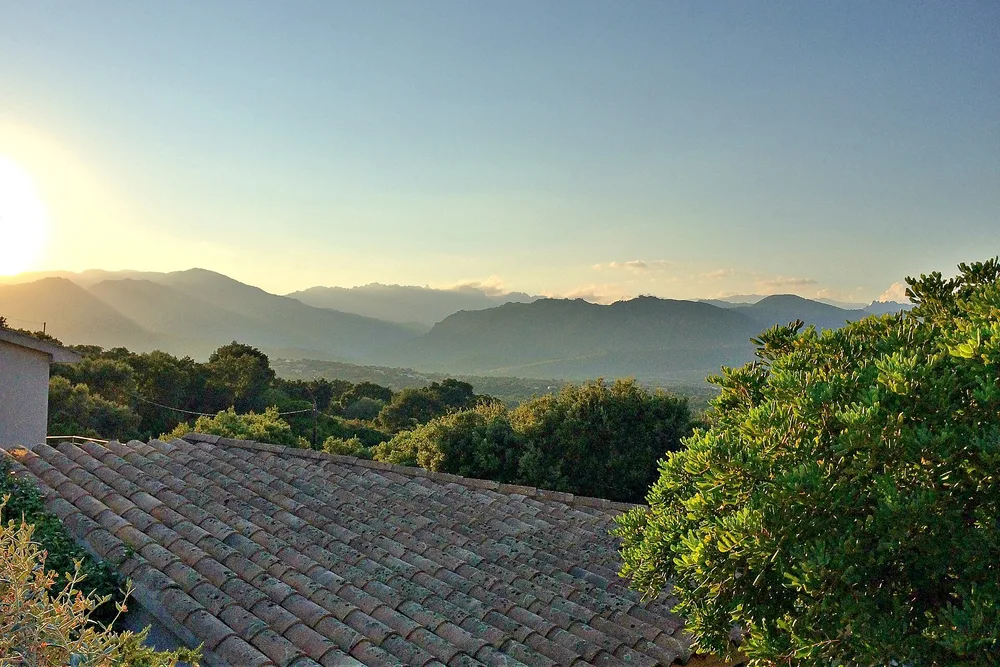 View of Sainte-Lucie De Porto-Vecchio