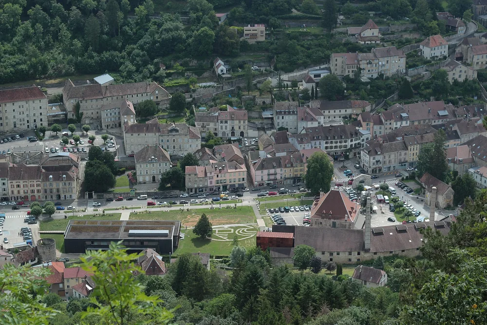 View of Salins-Les-Bains