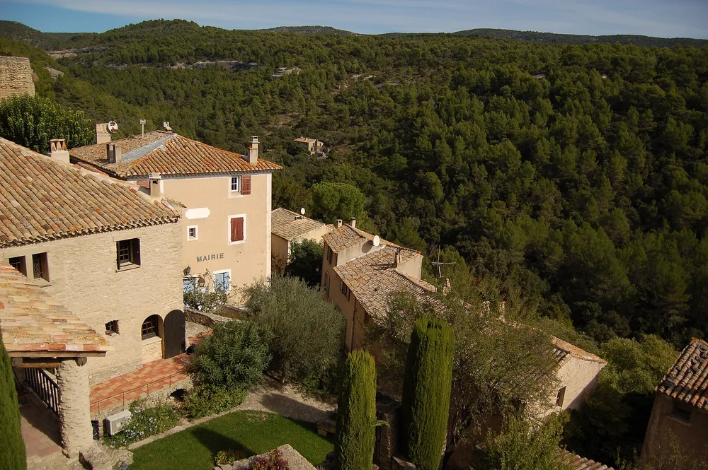 View of Saumane-De-Vaucluse