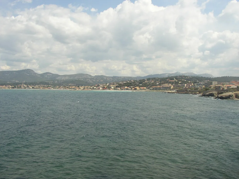 View of Six-Fours-Les-Plages