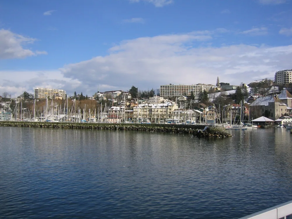 View of Thonon-Les-Bains