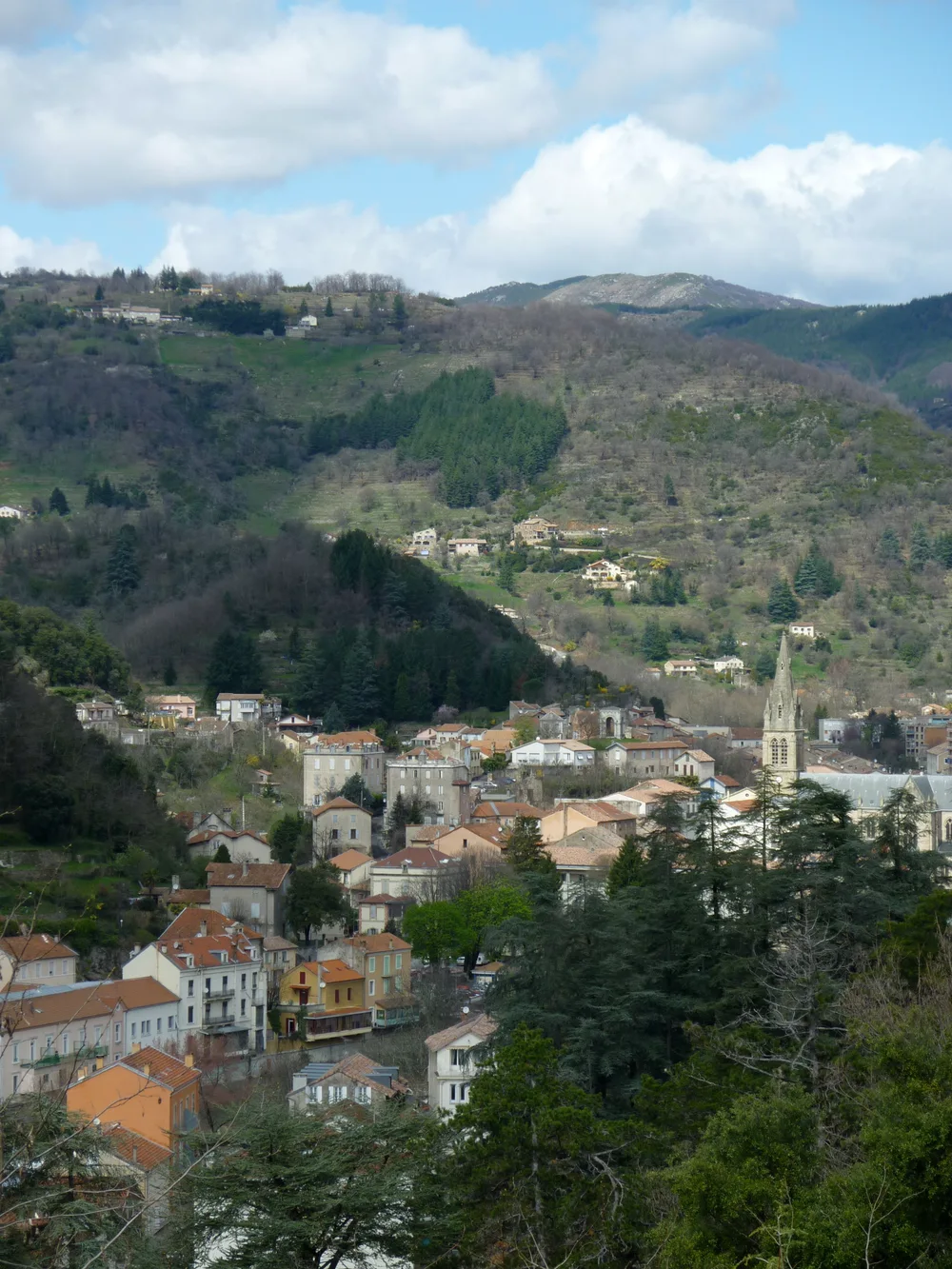 View of Vals-Les-Bains