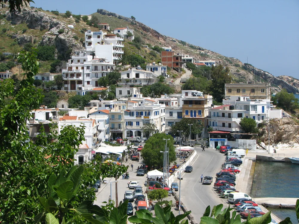 View of Agios Kirykos