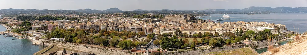 View of Corfu Town