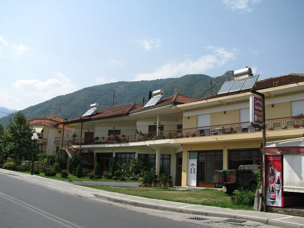 View of Kato Loutraki