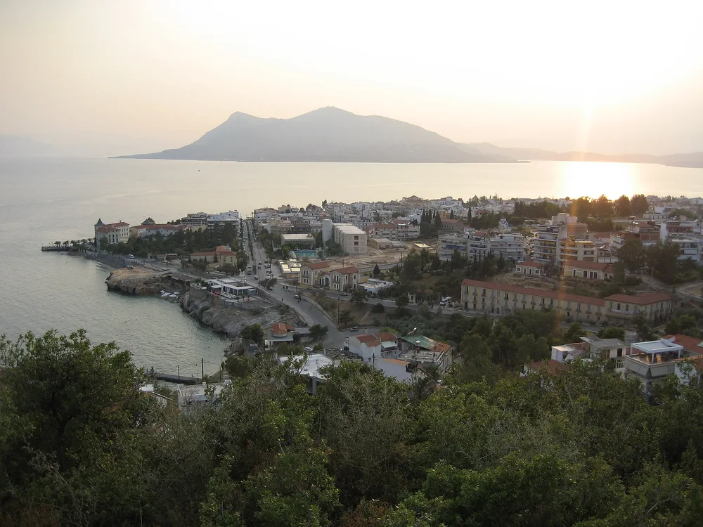 View of Loutra Edipsou