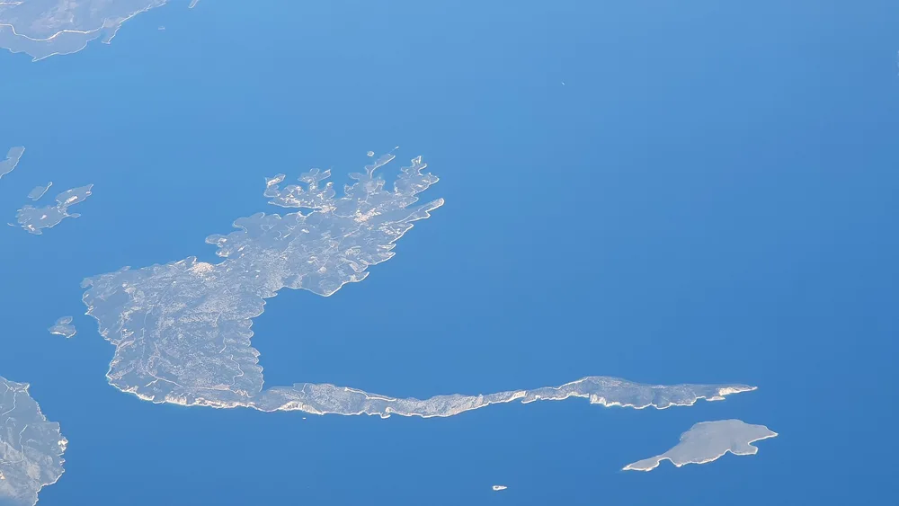 View of Meganisi
