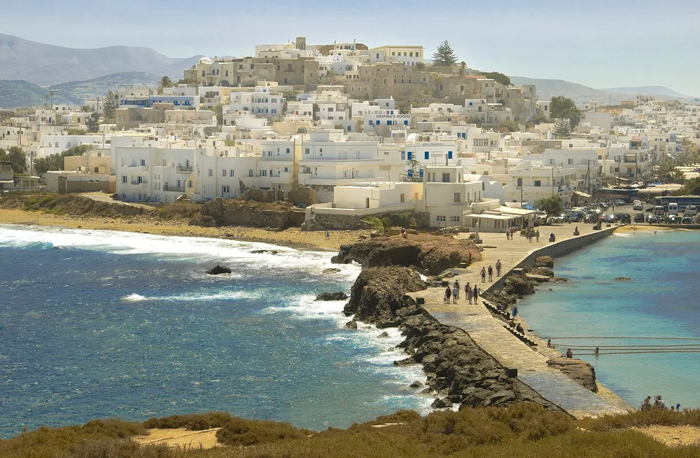 View of Naxos Chora